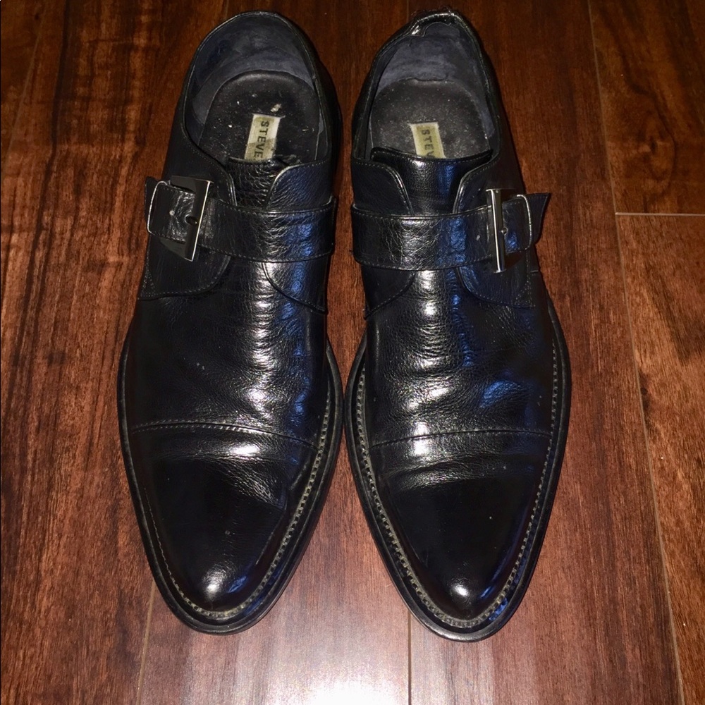 Steve Madden Leather Shoes (Men 9.5)